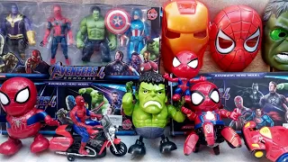 Unboxing 21 Spider-Man, Hulk smash, Captain Amerika, Automan Robot, Thanos, Batman dan Ironman