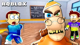 Roblox Team School Escape - Teamwork Obby | Shiva and Kanzo Gameplay