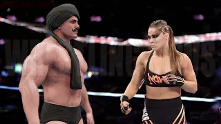 Dara Singh vs Ronda Rousey Match Wrestling News