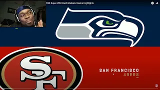 JuJuReacts To Seattle Seahawks vs. San Francisco 49ers | 2022 Super Wild Card Weekend Game