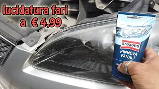 lucidatura fari a 5,00 €