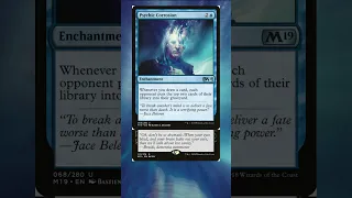 Commander Combo For You - Psychic Corrosion + Peer Into the Abyss #shorts #mtgmechanics #edh #mtg