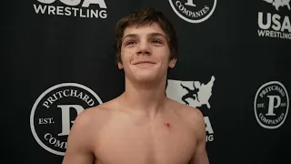 Hayden Schwab, 48 kg U17 Greco-Roman champion | 2024 U.S. Open