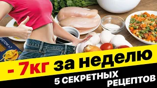 Рецепты Для Похудения В Домашних Условиях | рецепты для похудения с калорийностью #супердиета