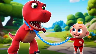 Dinosaur Song - My Pet T-rex | Funny Kids Songs & More Nursery Rhymes | Songs for KIDS