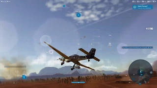 World Of Warplanes - Ju 87 G Gameplay (Twin Party Poppers)