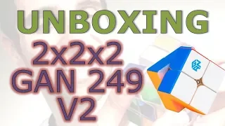 Apresentação do Cubo Mágico GAN 249 V2 (unboxing)