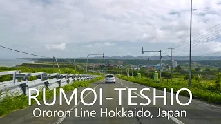4K Hokkaido Drive | Rumoi to Teshio, Japan