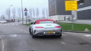 CRAZY Mercedes AMG GTC Roadster - Drifts, Burnouts & Accelerations !