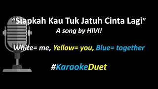 Siapkah Kau 'Tuk Jatuh Cinta Lagi (Karaoke Duet) | Full Version | Male Part Only