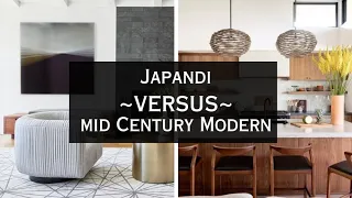 Design Duel: Japandi Versus Mid Century Modern