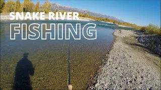 The View from this River is Amazing - Snake River Wyoming Fly Fishing- Sept 2022