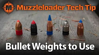 Muzzleloader Tech Tips - MZ Bullet Weights for Hunting - Muzzle-Loaders.com