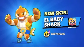"NEW" EL BABY SHARK | BRAWL STARS