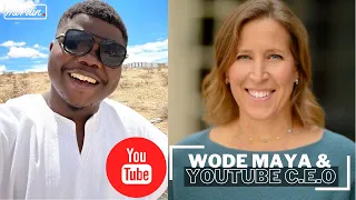 @WODEMAYA acknowledged by Youtube CEO Susan for his works, after donating $10,000