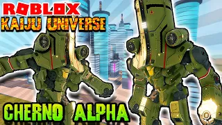 CHERNO ALPHA SHOWCASE! Pacific Rim in Roblox Kaiju Universe!