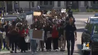 Malden students walk out of high school to protest staff cuts