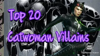 Top 20 Catwoman Villains