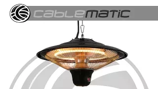 Calefacción de techo Radiador para interior y exterior - distribuido por CABLEMATIC ®