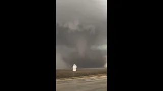 Confirmed Tornado Moves Through Farmland in Northern Iowa