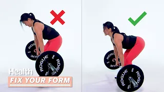 3 Common Deadlift Mistakes You're Probably Making | Fix Your Form | Health