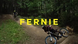 Mountain Biking at the Fernie Bike Park