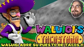 WALUIGI ABRE SU PUESTO DE TACOS !! - Waluigi's Taco Stand con Pepe el Mago