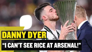 "I CAN'T SEE RICE AT ARSENAL!" ❌ West Ham fan Danny Dyer wants club captain Rice to stay!