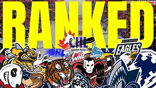 Ranking ALL 60 Canadian Hockey League Logos from WORST to BEST 🏒 [WHL, OHL, QMJHL]