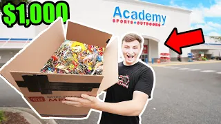 Unboxing a $1,000 Academy FISHING MYSTERY BOX!