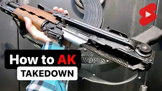 How to Take Apart an AK47 #Shorts