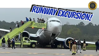 United 737 Max Runway Excursion IAH 8 March 2024