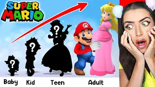 Super Mario Bros GROWING UP!? (BABY-ADULT TRANSFORMATIONS!)