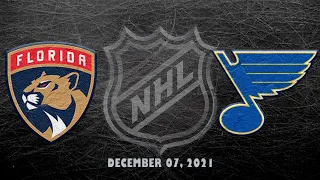 NHL Panthers vs Blues | Dec.07, 2021