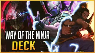 THE PERFECT TRIO ZED, YASUO & SHEN COMBO! The way of the Ninja ​Deck - Legends of Runeterra 2.5