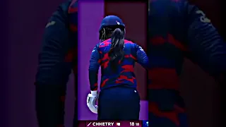 Rubina Chhetry🇳🇵 32*(25) with bat😯  and 5 wicket haul with ball.#fairbreakinvitational #shorts