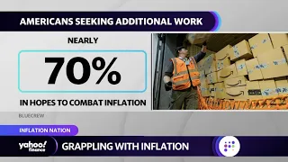 Nearly 70% of Americans seek extra work to offset inflation