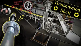 Tail Rotor Transmission Shaft EXPERIMENTAL HELICOPTER BUILD SERIES (Part 46)