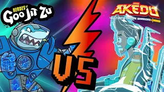 Goo Jit Zu Vs Akedo | Ultimate Fight Compilation | Cartoons For Kids