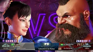 Street Fighter 6 Sonick CHUN LI VS DeptoDoÓcio ZANGIEF