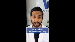 Is It Safe to Use Antihistamines Every Day? #shorts