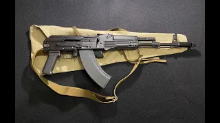 СХ АК-103 СХП от КК. Стрельба холостыми 7,62х39 Blank.