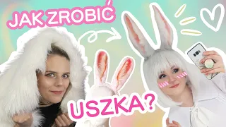 BUNNY EARS tutorial🐰 Jak zrobić zwierzęce uszka w cosplayu? 🦊