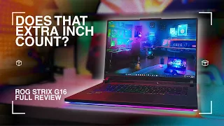 ROG STRIX G16 | Is the extra inch worth it?