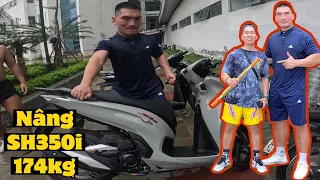 Nâng SH350i, Bẻ Đồ Long Đao 100kg | Giao Lưu Cùng Đô Vật Hà Văn Hiếu | @hieukhonglotv2309