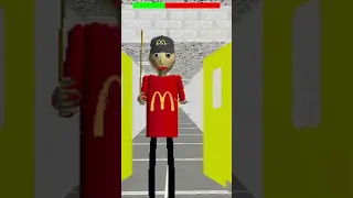 Baldi works at mcdonalds (better quality) (Baldi's Basics)