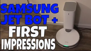 Samsung JET BOT + Robot Vacuum w/ Self Empty Bin Clean Station - First Impressions & Test