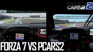 Forza 7 VS Project CARS 2! Ford GT LMGTE @ Hockenheim Ring GP