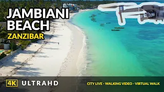 Jambiani Zanzibar 4K ❤️ Cinematic Drone Footage - 2021