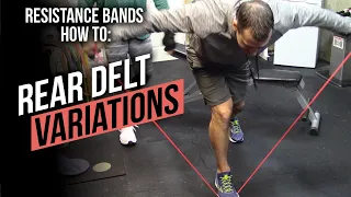 How to Do Rear Delts Variation Options with Resistance Bands